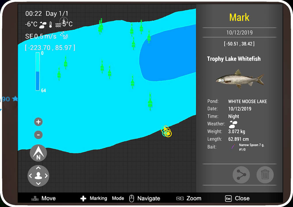 Fishing Planet Fish Map Home | Fishing Planet Collective